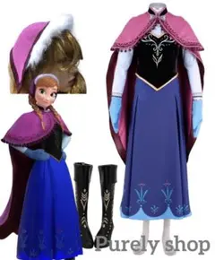 仮装 アナ エルサ 大人 ドレス アナ雪 雪山 シークレットハニー 衣装 ブーツ シークレットハニー ディズニー アナ雪 雪山 仮装 ドレス