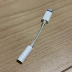 【送料込】Apple純正 Lightning イヤホンジャック 変換