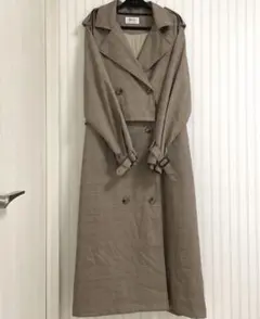 未使用品✧︎ reve 2way マキシ丈 ショート丈 ロング トレンチコート