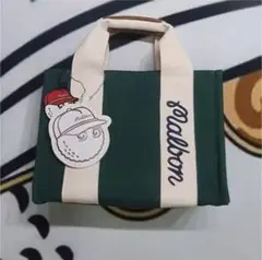 マルボン Malbon ゴルフ トートバッグ バッグ ミニバッグ (グリーン)⭐️