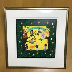 ◆小澤摩純　絵画　「DREAM MARCH 」　シルクスクリーン　限定 Amazon.co.jp: 小澤摩純 ドリーム・マーチ インテリア 絵画