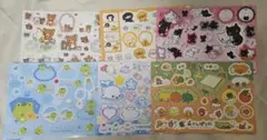 San-Xオールスターズ ジャンボシールダス 6枚セット