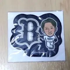 オリックス　＃7 西川龍馬　缶バッジ、エアーくじC賞