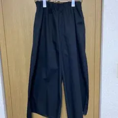ザラ　ワイドパンツ　黒