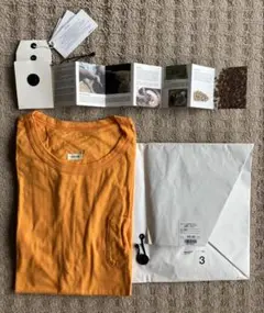 visvim jumbo tee s/s veggie dye orange 3