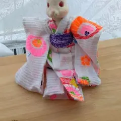 市松人形3号用の浴衣