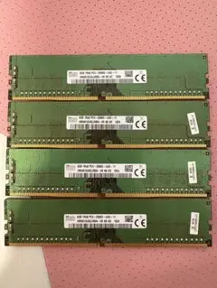 sk hynix ddr4 2666MHz 8GB×4枚 32GB