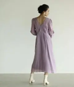 kaene カエン　ワンピース　パープル