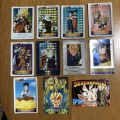 ドラゴンボール　カードダス（アマダ社製他キラカード多数）11枚セット　　鳥山明