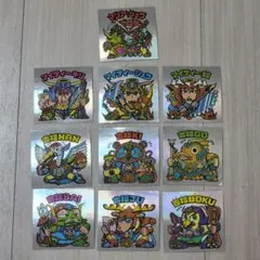 当時物 旧ビックリマン 第十八弾 マリアショウ マイティー 吉福 ヘッド