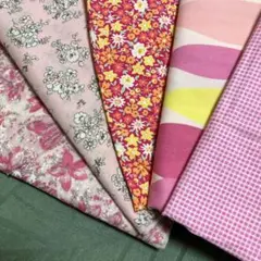 ピンク系生地　まとめ売り