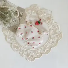 アイナナ モンぬい サロペットセット ちいさないちご×生成り③