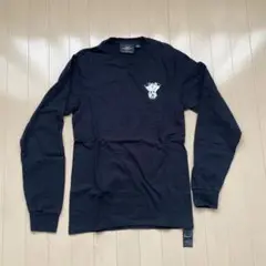 Genuine Motorclothes ブラック長袖Tシャツ S
