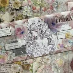 海外マステ22本切り売り♡簡易マステ袋付き♡（横）