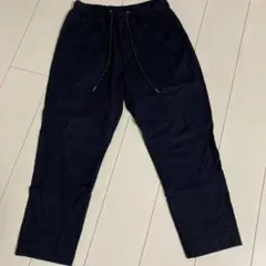 【BROWNY】メンズジョガーパンツ　黒に近いネイビーカラーＭサイズ