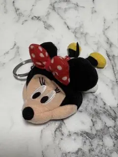 【Disney】ミニーマウス　マスコット・キーホルダー