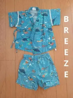 BREEZE■80■上下セットアップ■甚平■夏■半袖