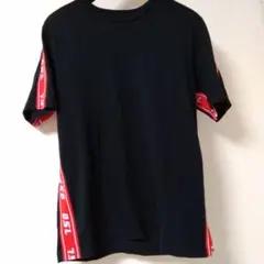 DIESEL黒 赤ライン POWER RACER Tシャツ
