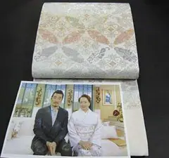 阿木曜子さん着用掲載柄 新品 西陣織袋帯『綿芯御仕立付』