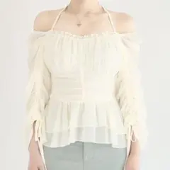 yilon CHIFFON FAIRY BLOUSE