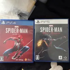 スパイダーマン＆スパイダーマン マイルズ・モラレス ps4、ps5ソフト