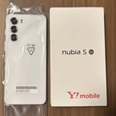 nubia S 5Gホワイト Y!mobile