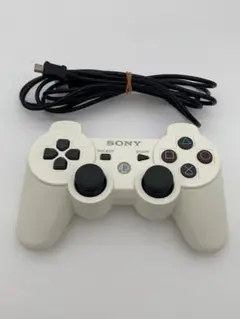 PS3 プレステ3 DUALSHOCK3 コントローラー 白 ホワイト 配線付き