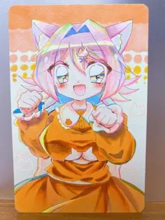 女の子 コピック 手描きイラスト オリジナルイラスト アナログイラスト