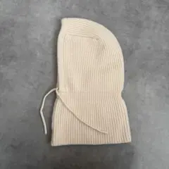 バラクラバ　アイボリー　未使用