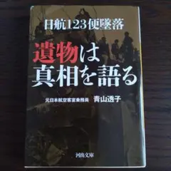 日航123便墜落 遺物は真相を語る／青山透子