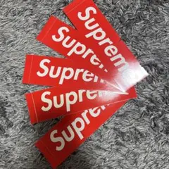 Supreme ロゴステッカー 5枚セット