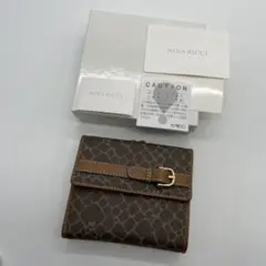 ☆新品 未使用☆ニナリッチ☆がま口☆二つ折り財布☆小銭入れ☆ウォレット