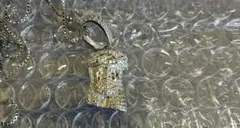 silver925 czダイヤ ジーザス ネックレス シルバー アバランチ