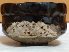 古黑織部茶碗