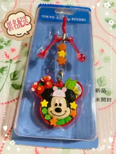 未開封・東京ディズニーリゾート ミッキー キャラ弁ストラップ