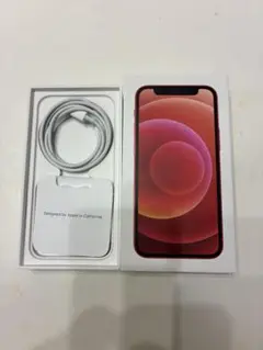 Apple iPhone 12 mini 美品(RED) 64GB SIMフリー