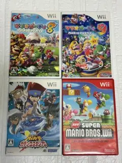 ⭐️24時間以内発送⭐️ Wiiソフトまとめ売り　4本セット