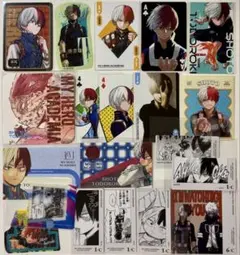 ヒロアカ 轟焦凍 原作絵 原画展 コースター トランプ ボドゲ 紙類 セット