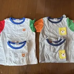 ミキハウス　ホットビスケッツ　Tシャツ4枚セット　90㎝