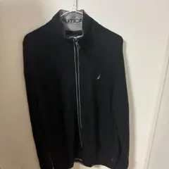 NAUTICA ブラック ニット Lサイズ
