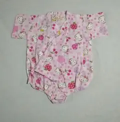 〜新品〜ハローキティ プレオール/甚平風 /綿100%/80