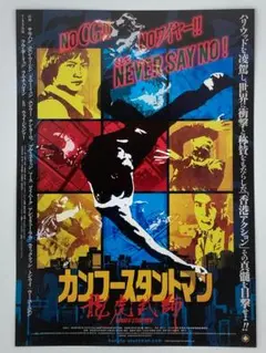 送料無料 新品 カンフースタントマン 龍虎武師 パンフレット