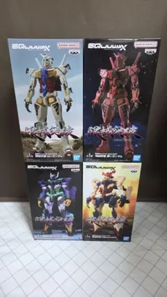 機動戦士ガンダム GQuuuuuuX フィギュア 限械突破 4体セット
