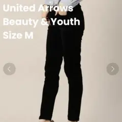 BEAUTY&YOUTH コーデュロイ スキニーパンツ 黒 Mサイズ