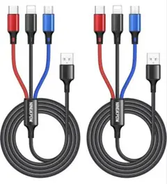 3 in 1 充電ケーブル　2本セット