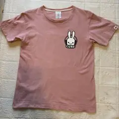 CUNE ピンク Tシャツ Sサイズ 古着