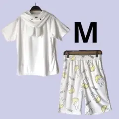 [新品]ミッフィーなりきりルームウェア上下M白◆ドンキパジャマ部屋着男女兼用