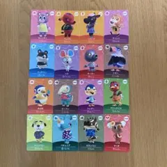 どうぶつの森 amiibo 16枚セット