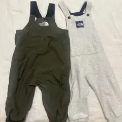 ノースフェイス　ロンパース　セット　80 オーバーオール