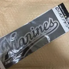 千葉ロッテマリーンズ　カーステッカー